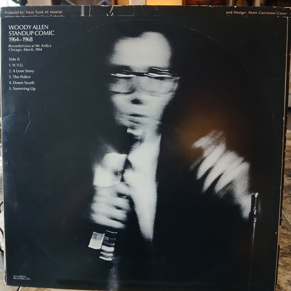 Woody Allen – Standup Comic: 1964-1968 - 1978 United Artists Vinyl LP VG+ All - Picture 5 of 12